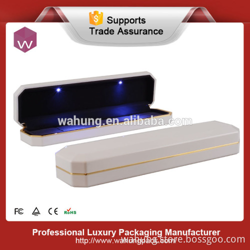 high lacquer finish led jewelry box for bracelet